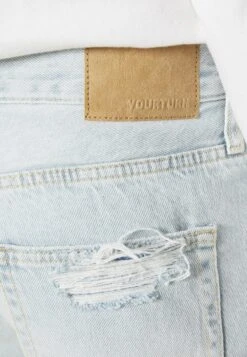 YOURTURN Unisex - Shorts Di Jeans - Light Blue Denim -Yourturn 04d1c46d0c064c96a53733e0e80f1430 scaled