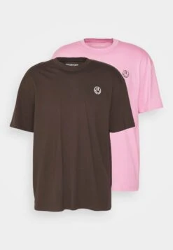 YOURTURN Unisex 2 PackT-Shirt Con StampaBrownPink Uomo T-shirt E Polo YO1210122-O11 5 YOURTURN Unisex 2 PackT-Shirt Con StampaBrownPink Uomo T-shirt E Polo YO1210122-O11 -Yourturn 082ccdc8e8804e22bd05332c3ea33b6f scaled