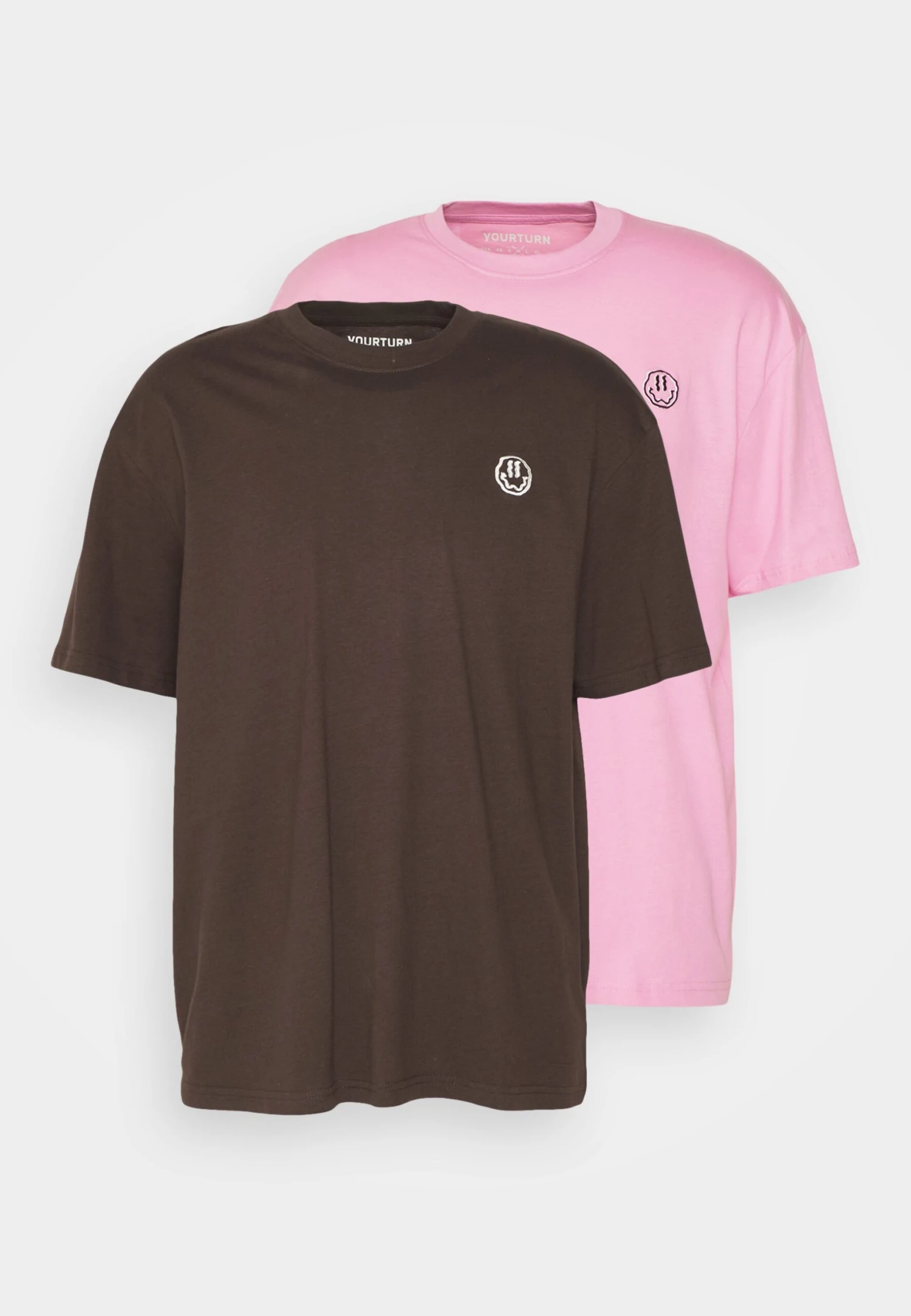 Unisex 2 PackT-Shirt Con StampaBrownPink Uomo T-shirt e polo YO1210122-O11 YOURTURN Unisex 2 PackT-Shirt Con StampaBrownPink Uomo T-shirt E Polo YO1210122-O11 -Yourturn 082ccdc8e8804e22bd05332c3ea33b6f scaled