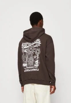 YOURTURN UnisexFelpa Con CappuccioBrown Uomo Maglieria E Felpe YO12100SS-O11