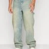 YOURTURN Wide Leg Unisex- Jeans Baggy - Blue Denim