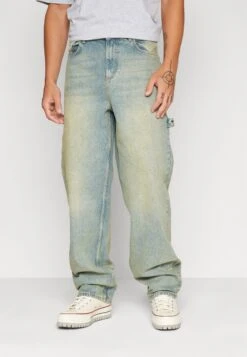 YOURTURN Wide Leg Unisex- Jeans Baggy - Blue Denim