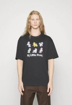 YOURTURN My Little Pony UnisexT-Shirt Con StampaBlack Uomo T-shirt E Polo YO1210178-Q11