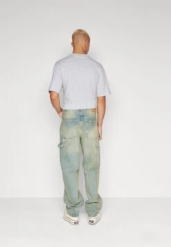 YOURTURN Wide Leg Unisex- Jeans Baggy - Blue Denim -Yourturn 2d627605e7784e31bcf053128bf2f644 scaled