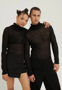 YOURTURN UnisexMaglioneBlack Uomo Maglieria YO122Q052-Q11