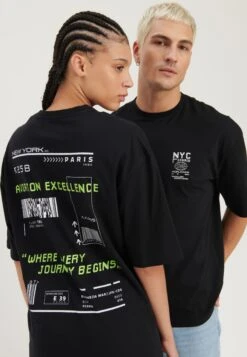 YOURTURN UnisexT-Shirt Con StampaBlack Uomo T-shirt E Polo YO121015S-Q11 2 YOURTURN UnisexT-Shirt Con StampaBlack Uomo T-shirt E Polo YO121015S-Q11 -Yourturn 3a339f5fffe349bd8379579e50120aa4 scaled