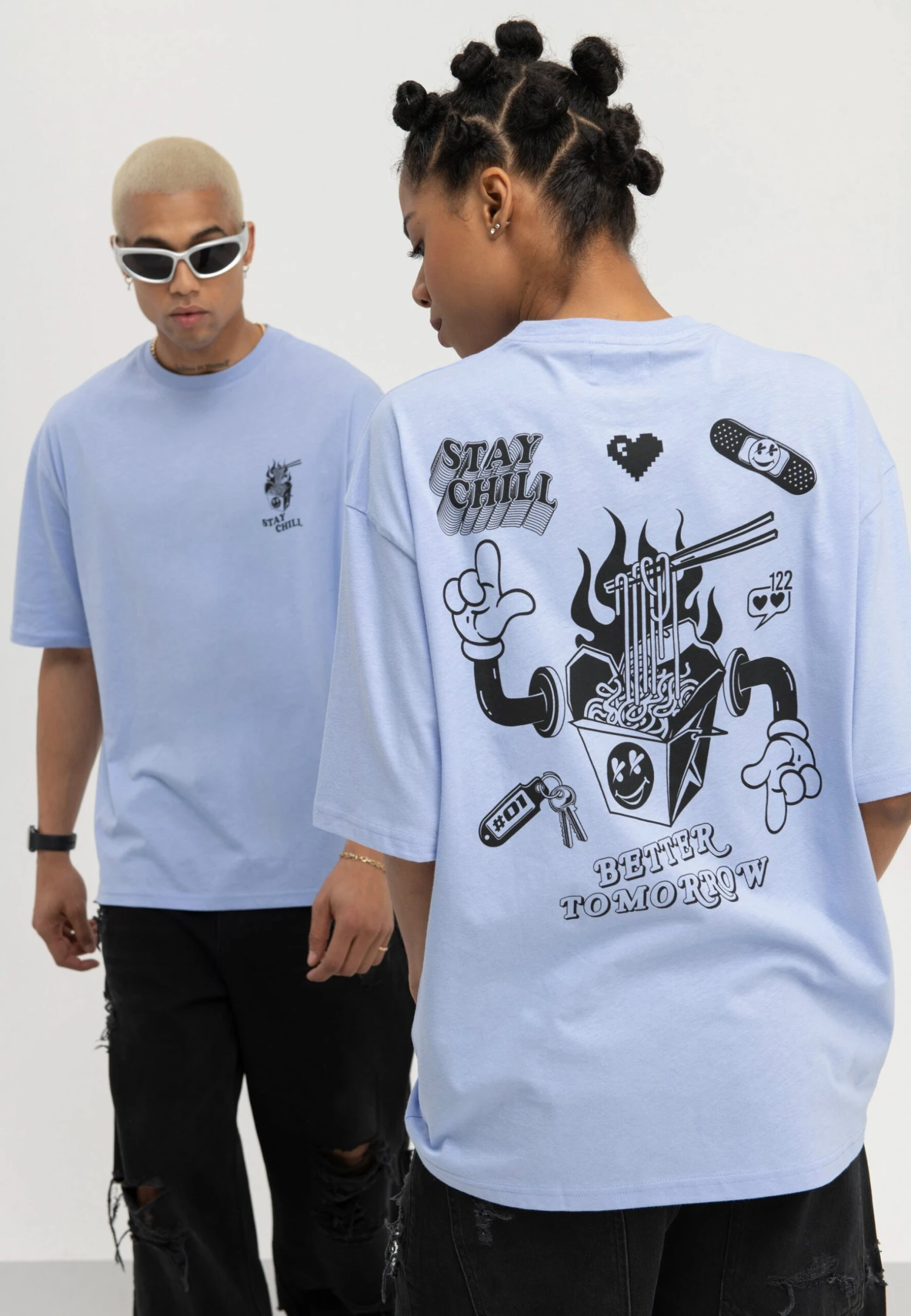 UnisexT-Shirt Con StampaLight Blue Donna T-shirt e top YO1210109-K11 YOURTURN UnisexT-Shirt Con StampaLight Blue Donna T-shirt E Top YO1210109-K11 -Yourturn 47c3869502f94c8ca5057b448042b9e2 scaled