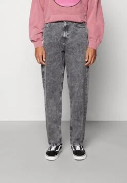 YOURTURN Wide Leg Unisex- Jeans Baggy - Black