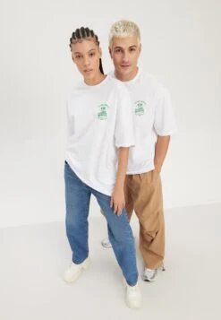 YOURTURN UnisexT-Shirt Con StampaWhite Uomo T-shirt E Polo YO121015Q-A11