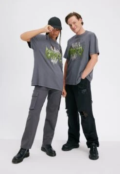 YOURTURN Unisex - T-Shirt Con Stampa - Grey -Yourturn 5b360e03e6524bfbb413a64e0321b65f scaled