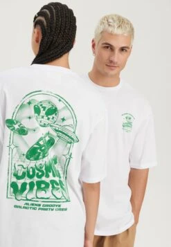 YOURTURN UnisexT-Shirt Con StampaWhite Uomo T-shirt E Polo YO121015Q-A11 -Yourturn 621bfca91adb4fb590a49aa9e1cb371d scaled