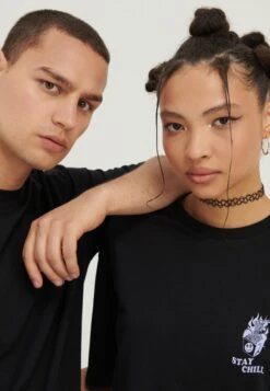 YOURTURN UnisexT-Shirt Con StampaBlack Uomo T-shirt E Polo YO1210109-Q11 -Yourturn 680fe9ff285c435db91992a2c76578bb scaled