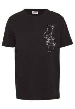 YOURTURN UnisexT-Shirt Con StampaBlack Uomo T-shirt E Polo YO121003F-Q11
