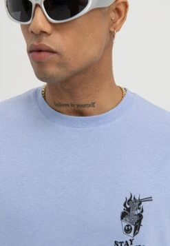 YOURTURN UnisexT-Shirt Con StampaLight Blue Donna T-shirt E Top YO1210109-K11 2 YOURTURN UnisexT-Shirt Con StampaLight Blue Donna T-shirt E Top YO1210109-K11 -Yourturn 6ec71d0225ff4623a0ca356d485bcce8 scaled