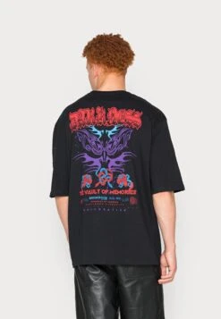 YOURTURN UnisexT-Shirt Con StampaBlack Uomo T-shirt E Polo YO12100OZ-Q11