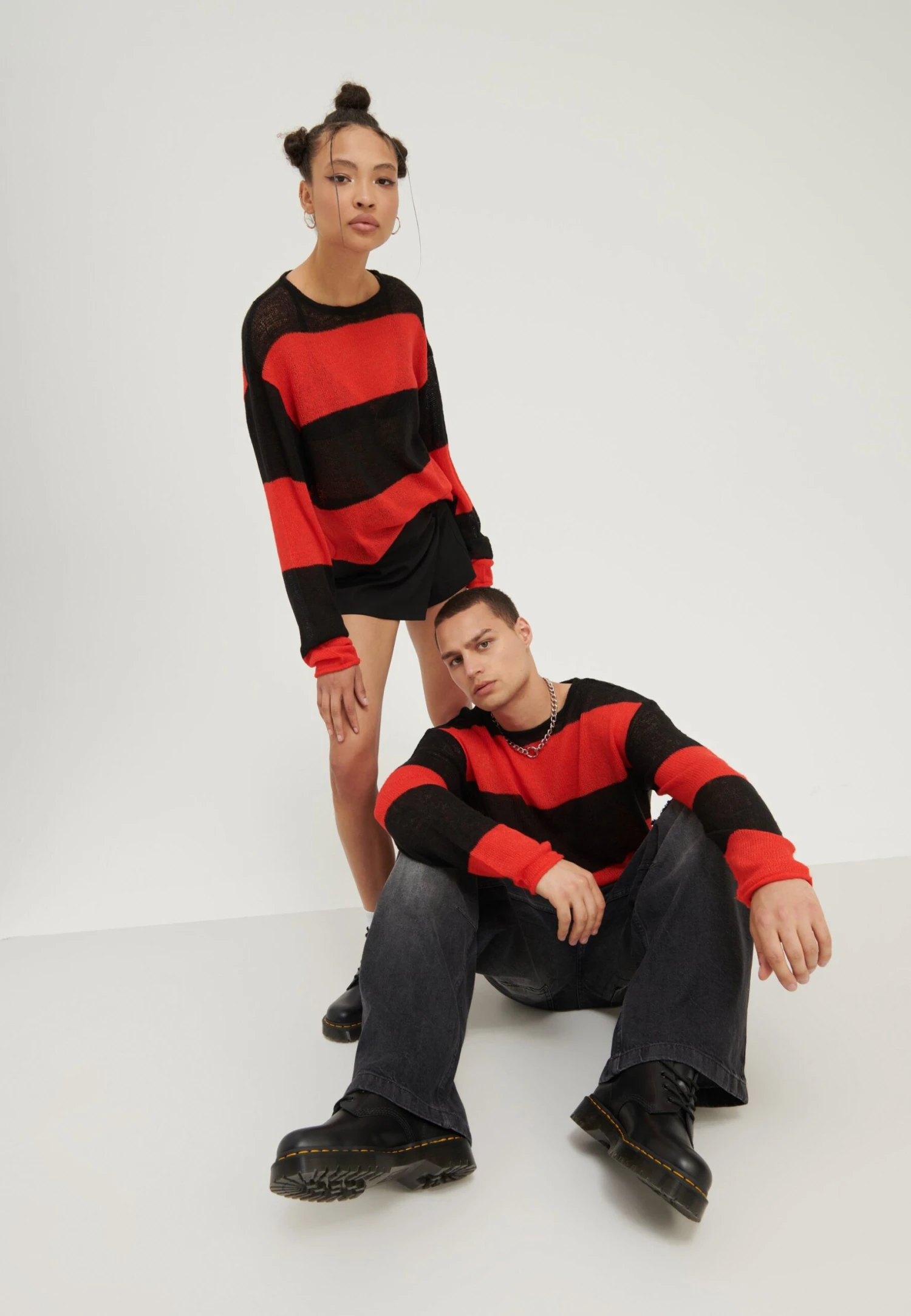 UnisexMaglioneBlack/Red Uomo Maglieria YO122Q053-Q11 YOURTURN UnisexMaglioneBlack/Red Uomo Maglieria YO122Q053-Q11 -Yourturn 7ba8b2351d274739874f67e994925789 scaled