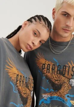 YOURTURN UnisexT-Shirt Con StampaMottled Black Uomo T-shirt E Polo YO121017C-Q11 -Yourturn 7d8c7de503134d3b8ebcf5dd87b84b6d scaled