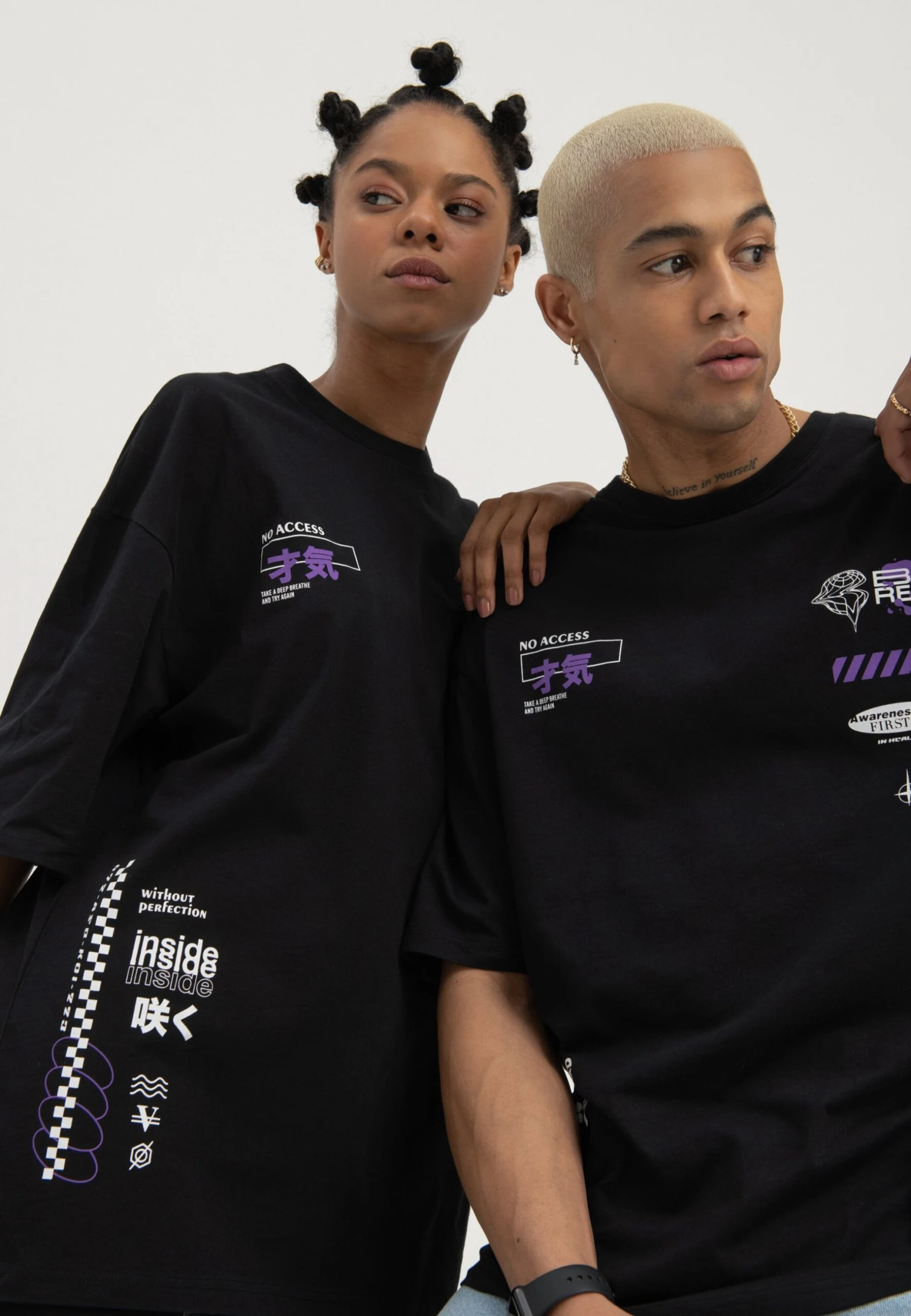 UnisexT-Shirt Con StampaBlack Donna T-shirt e top YO12100N0-Q12 YOURTURN UnisexT-Shirt Con StampaBlack Donna T-shirt E Top YO12100N0-Q12 -Yourturn 926dea724783498eb03f58badda99378 scaled