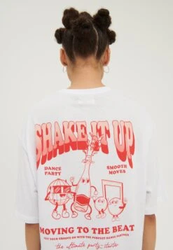 YOURTURN UnisexT-Shirt Con Stampa White Uomo T-shirt E Polo YO121017A-A11