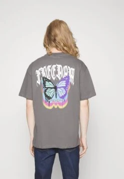 YOURTURN UnisexT-Shirt Con StampaDark Grey Uomo T-shirt E Polo YO12100R5-C11