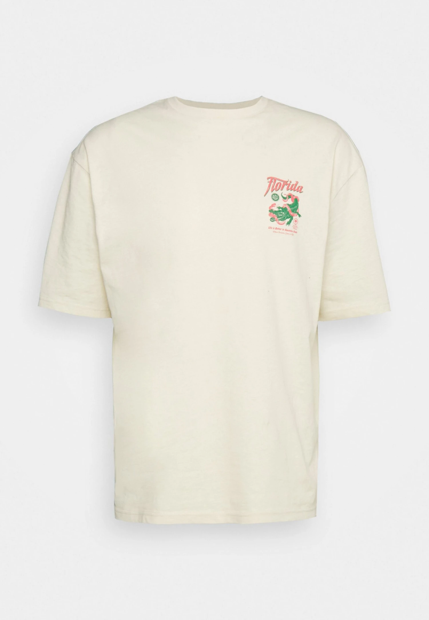 Crocodile Florida Graphic Tee Unisex T-Shirt Con StampaBeige Uomo T-shirt e polo YO1210130-B11 YOURTURN Crocodile Florida Graphic Tee Unisex T-Shirt Con StampaBeige Uomo T-shirt E Polo YO1210130-B11 -Yourturn b198d671e565489ea5d4e3807bddb05c scaled