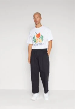 YOURTURN Pant Bo Trousers Elastic Waist Loose Fit UnisexPantaloniBlack Donna Pantaloni YO121012E-Q11 -Yourturn c984e735e5fc4d62b34f0d2c598a9750 scaled