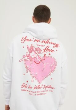 YOURTURN Heart Back Print Relaxed Hoodie UnisexFelpa Con CappuccioWhite Uomo Maglieria E Felpe YO121013W-A11 -Yourturn ce0ba314ea484cd1bc8cf5b8dacbcec9 scaled