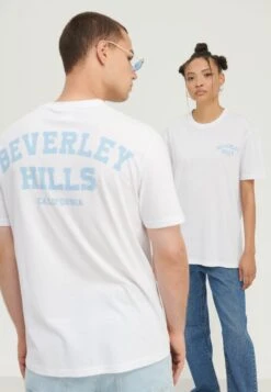 YOURTURN UnisexT-Shirt Con StampaWhite Uomo T-shirt E Polo YO12100MM-A11