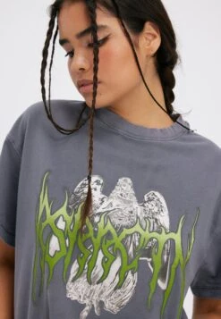 YOURTURN Unisex - T-Shirt Con Stampa - Grey -Yourturn ecdd7c817d1a4efeade4e539c3eecde0 scaled