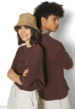 YOURTURN UnisexT-Shirt Con StampaDark Brown Uomo T-shirt E Polo YO12100ZF-O11 -Yourturn ed0047be63e54a299600a138edfa9bf3 scaled