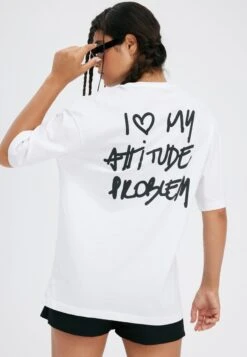 YOURTURN UnisexT-Shirt Con StampaWhite Donna T-shirt E Top YO121015I-A11 -Yourturn f105d83cad784838ba52d7aae6c1c731 scaled