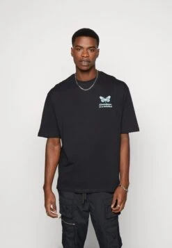 YOURTURN Chest Tee UnisexT-Shirt Con Stampa802Black Uomo T-shirt E Polo YO12100UG-Q11